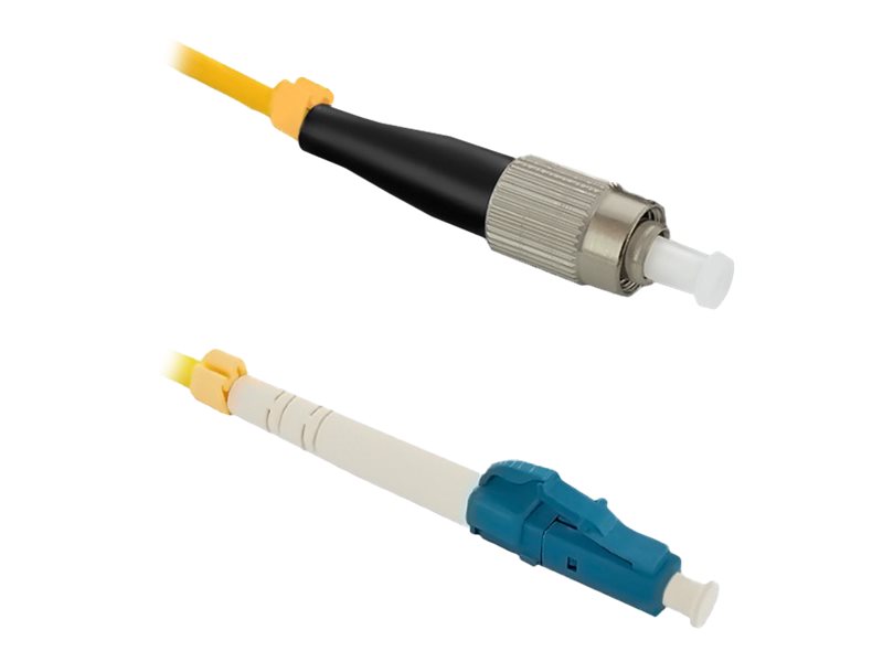 Qoltec Simplex - Patchkabel - Fc/Upc (Han) Til Lc/Upc (Han) - 15 M - Fiberoptik - Simplex - 9 / 125 Micron - G.652D - Halogenfri