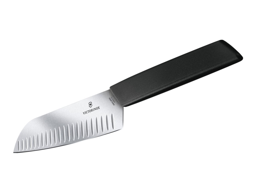 Victorinox Swiss Modern - Santoku-kniv - 17 cm - sort
