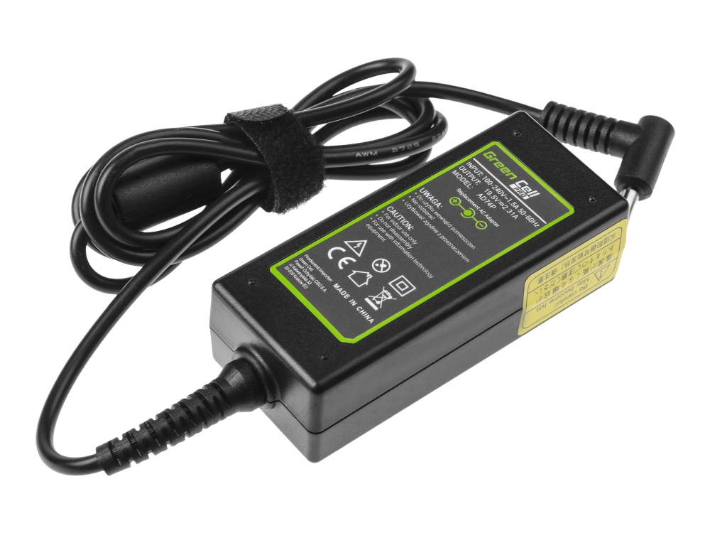 Green Cell Pro - Netzadapter - Ac - 45 Watt - Schwarz - Für Hp 25X G2, 25X G3, 25X G4, 25X G5 Probook 450 G3, 450 G4, 650 G2, 650 G3