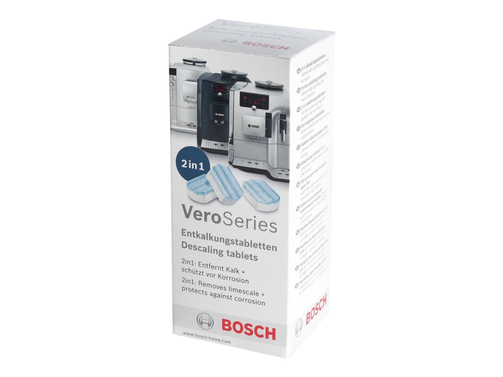 Bosch Veroseries Tcz8002 - Afkalkningstabletter - Til Kaffemaskine (Pakke Med 3)