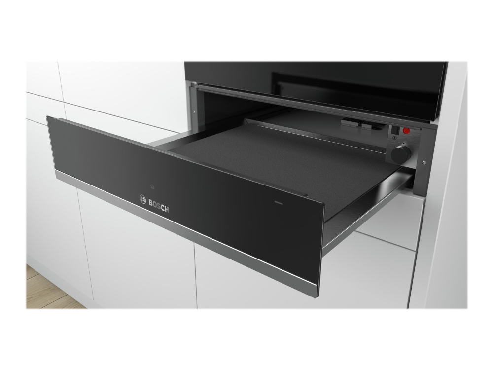 Bosch Serie 6 BIC510NS0 - Värmeskåp - inbyggd - fördjupning - bredd: 56 cm - djup: 55 cm - höjd: 14 cm - rostfritt stål | Vitvaror - Vitvaror tillbehör - Ugnstillbehör | GameStuff