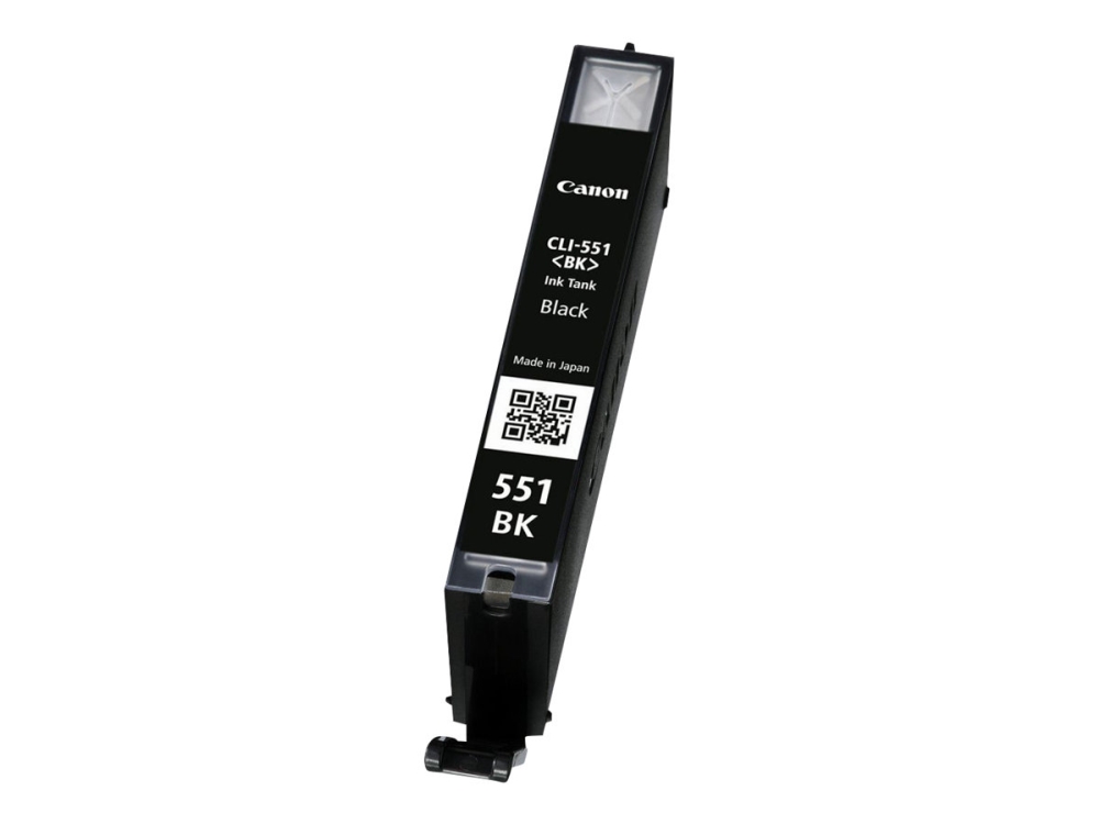 Canon Cli-551Bk - 7 Ml - Sort - Original - Blækbeholder - For Pixma Ip8750, Ix6850, Mg5550, Mg5650, Mg5655, Mg6450, Mg6650, Mg7150, Mg7550, Mx725, Mx