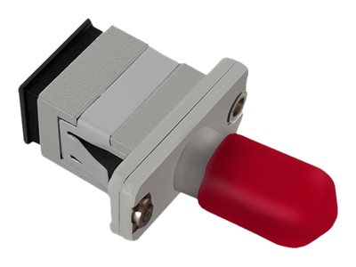 Qoltec Hybrid Simplex - Netværkskobling - Sc/Upc Multi-Mode (Hun) Til St/Upc Multi-Mode (Hun) - Fiberoptik