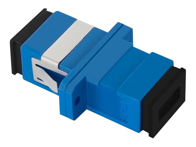 Qoltec - Netværksadapter - Sc/Upc Enkelttilstand (Hun) Til Sc/Upc Enkelttilstand (Hun) - Fiberoptik