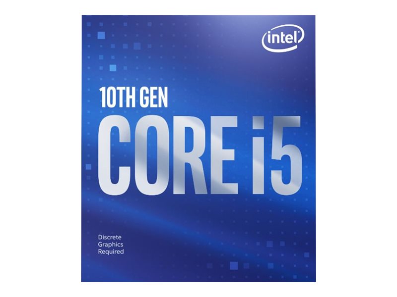 Intel Core I5 10400F - 2.9 Ghz - 6-Core - 12 Tråde - 12 Mb Cache - Lga1200 Socket - Box
