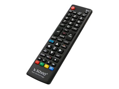 Savio Rc-05 Do Tv Lg, Tv, Universal, Ir Wireless, Drucktasten, Schwarz