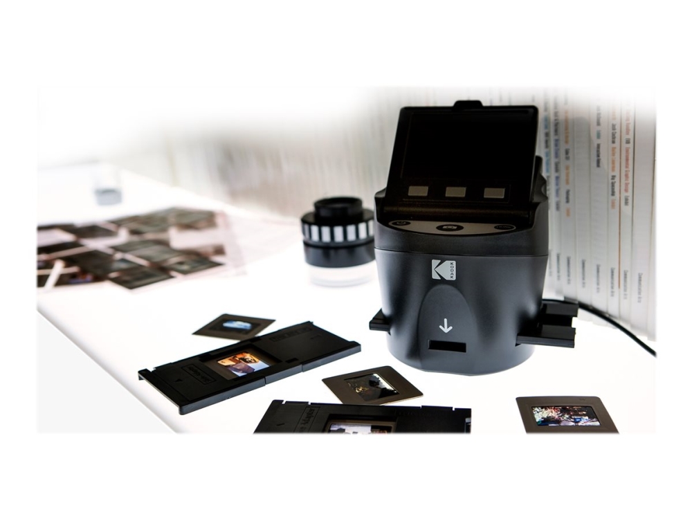Kodak Scanza Digital Film Scanner - USB, HDMI - 128GB SD Kort(medfølger ikke)