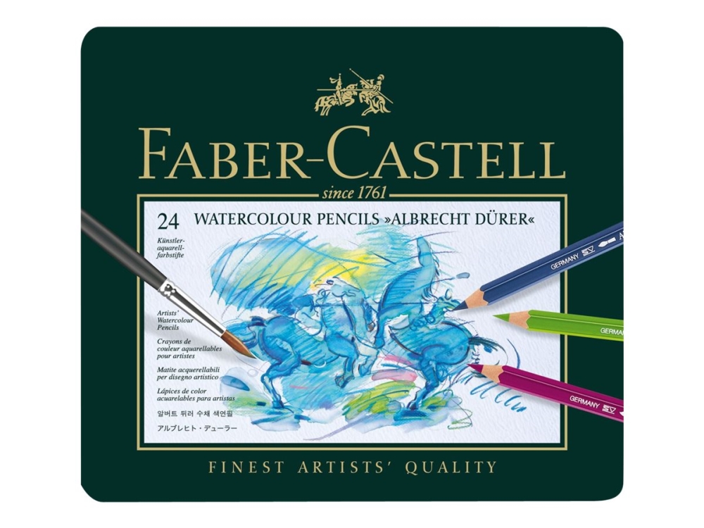 Faber-Castell ALBRECHT DÜRER - Färgpenna - permanent - blandade färger - 3.8 mm (paket om 24) | N - A | GameStuff