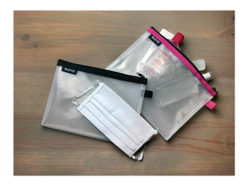 Leitz Wow Travel Large - Etui Til Rejsedokumenter/Personlige Ejendele/Svømmeudstyr/Strandtilbehør/Undertøj - Eva-Folie - Pink