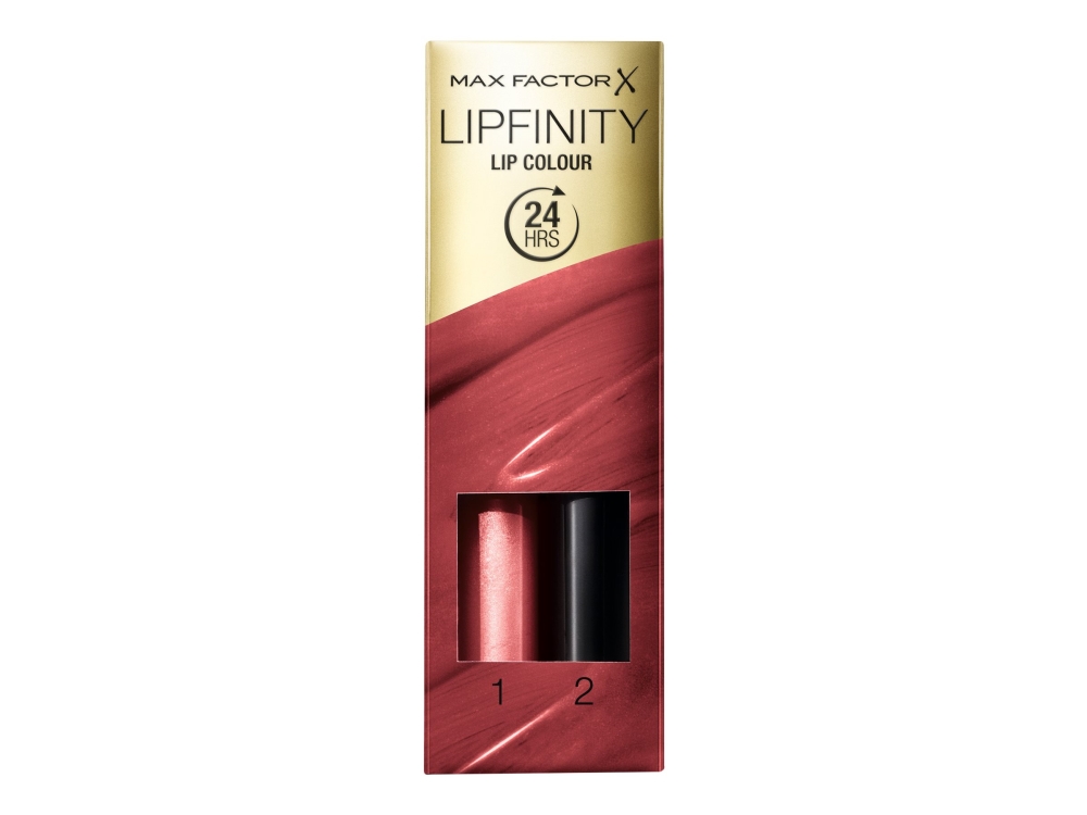 Max Factor Lipfinity 2-Stage Loaded Lippenstift 110 Passionate 2,3 Ml + 1,9 G