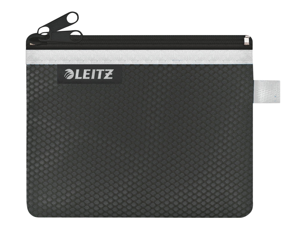 Leitz WOW Travel Small - Etui for personal belongings / ID / credit cards / cable / cash / earphones - nylon - sort