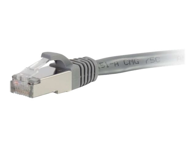 C2g Cat6a Booted Shielded (Stp) Network Patch Cable - Patchkabel - Rj-45 (Han) Bis Rj-45 (Han) - 15 M - Stp - Cat 6A - Formet, Knastfri, Strenget - G