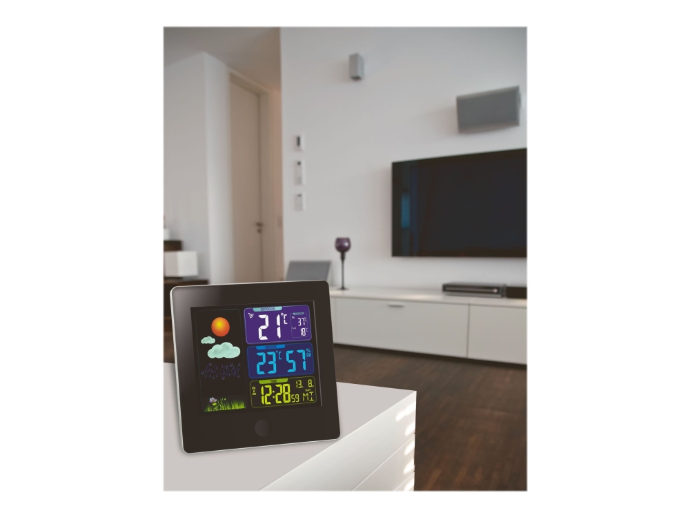 Tfa-Dostmann Sun, Weiß, Innen-Hygrometer, Innen-Thermometer, Außen-Thermometer, Thermometer, 20 - 95%, 0 - 50 °C, 32 - 122 °F