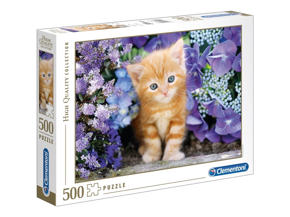 Puslespill 500 Ginger Cat