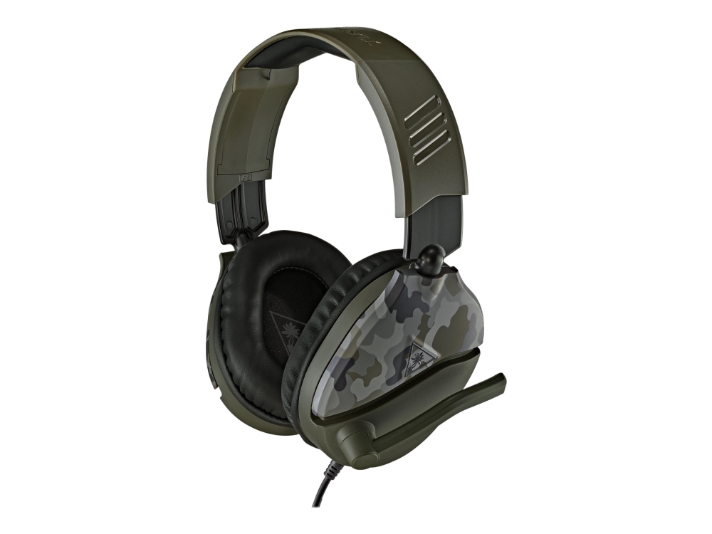 Turtle Beach Recon 70 Green Camo - Headset - Circumaural - Med Ledning - 3,5 Mm Stik (00191849)