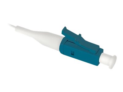 Qoltec - Netværkskabel - Lc/Upc Enkelttilstand (Han) Til Lc/Upc Enkelttilstand (Han) - 1 M - Fiberoptik - 9 / 125 Micron - G.652D - Halogenfri - Hvid