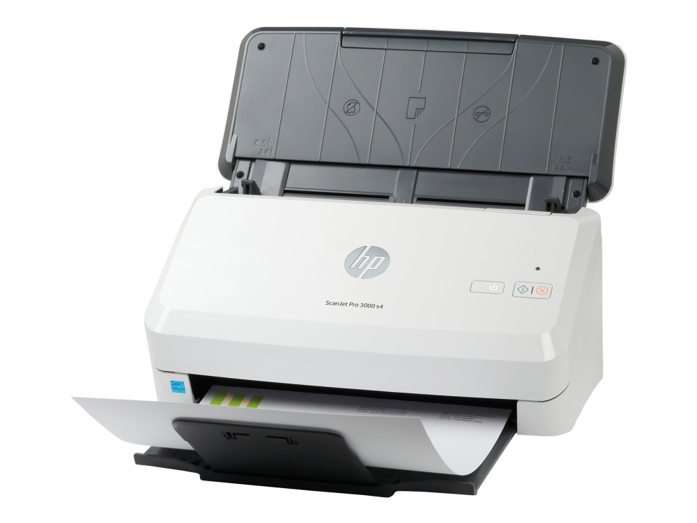 Hp Scanjet Pro 3000 S4 Sheet-Feed - Dokumentscanner - Cmos / Cis - Duplex - 216 X 3100 Mm - 600 Dpi X 600 Dpi - Op Til 40 Ppm (Mono) - Adf (50 Ark) -