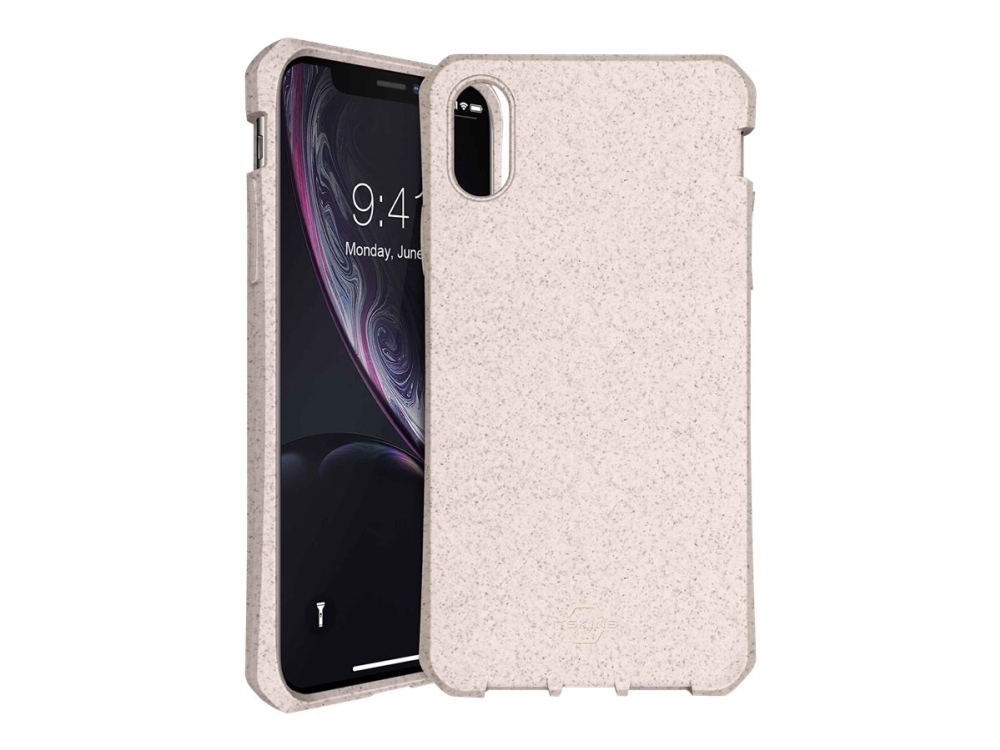 ITSKINS Feronia Bio - Bagsidecover til mobiltelefon - bio plastik - naturfarvet - for Apple iPhone XR