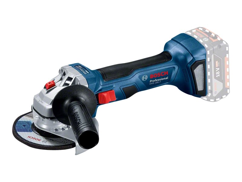 Bosch Gws 18V-7 Professional, 11000 Rpm, 12,5 Cm, Akku, 1,6 Kg, Bürstenmotor