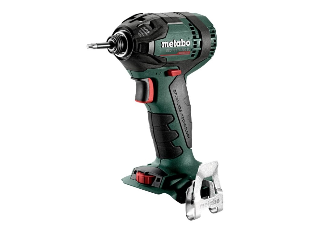Metabo SSD 18 LTX 200 BL - Mutterdragare - sladdlös - 1/4-tums hexuttag - 200 N·m - inget batteri - 18 V - SOLO | Elverktyg - Prof. Akku verktyg - Mutterdragare | GameStuff