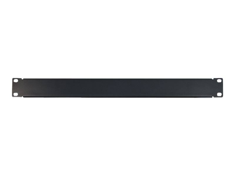 Inter-Tech 1U 19'''', Universal, Andere, Stahl, Schwarz, 482 Mm, 8 Mm