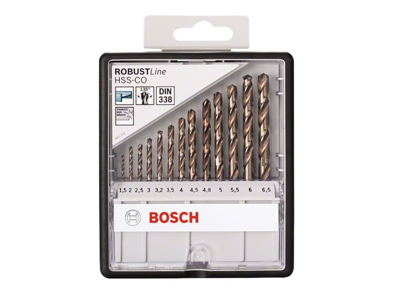 Bosch METALBORSÆT HSS-CO 13 STK ROBUSTLINE