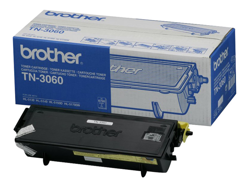 Brother TN3060 - Sort - original - tonerpatron - for Brother DCP-8040, 8045, HL-5130, 5140, 5150, 5170, MFC-8220, 8440, 8840