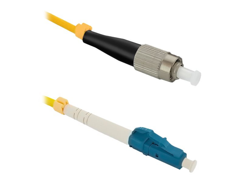 Qoltec Simplex - Patchkabel - Fc/Upc Enkelttilstand (Han) Til Lc/Upc Enkelttilstand (Han) - 10 M - Fiberoptik - Simplex - 9 / 125 Micron - G.652D - H