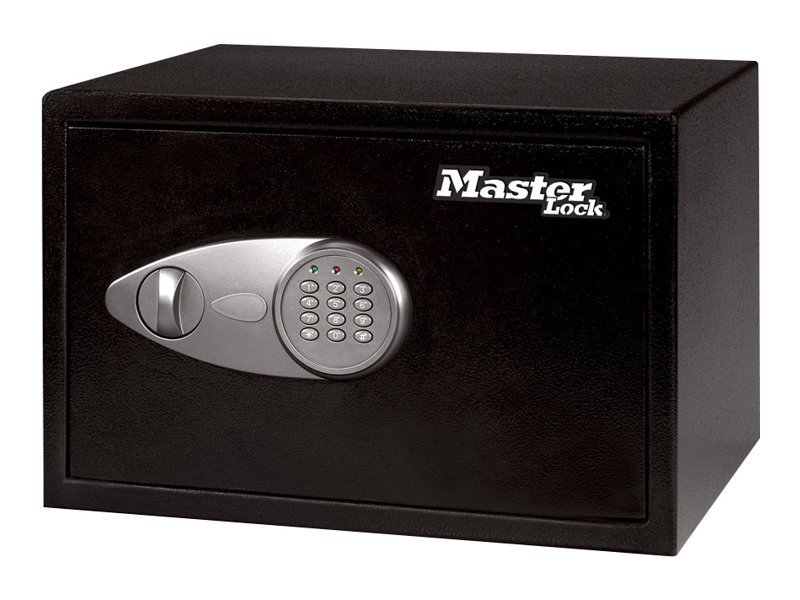 Master Lock Medium No. X055ML - Säker - massivt stål - grå, svart | Huset - Säkerhet & Larm - Kassaskåp | GameStuff