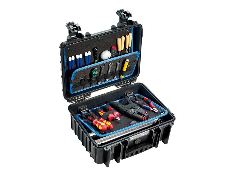 B&W tool.case JET 3000 - Hårt fodral för verktyg - polypropylen - svart | Verktyg & Verkstad - Förvaring i verkstad - Verktygsväska | GameStuff