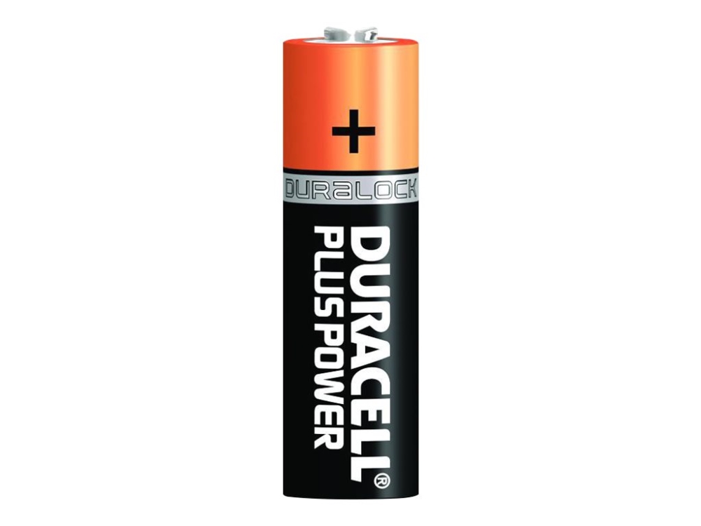 Duracell Plus, Einwegbatterie, Aa, Alkali, 1,5 V, 8 Stück(E), Schwarz, Gold