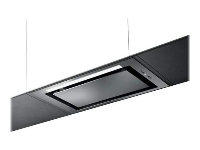 Elica Hidden Ixgl/A/60 - Hætte - Tag - Bredde: 52.3 Cm - Dybde: 29 Cm - Udtrækning Og Recirkulation (-) - Rustfrit Stål/Hvidt Glas