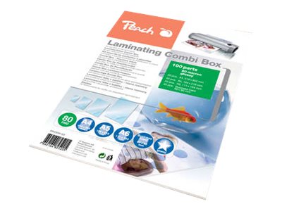 Peach - 100-Pakke - Laminerings Poser