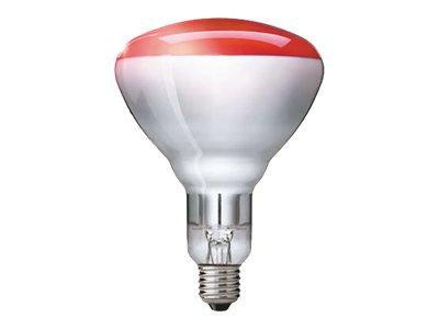 Philips Inraröd Glödlampa För Strålkastare Form: Br125 E27 150 W Röd