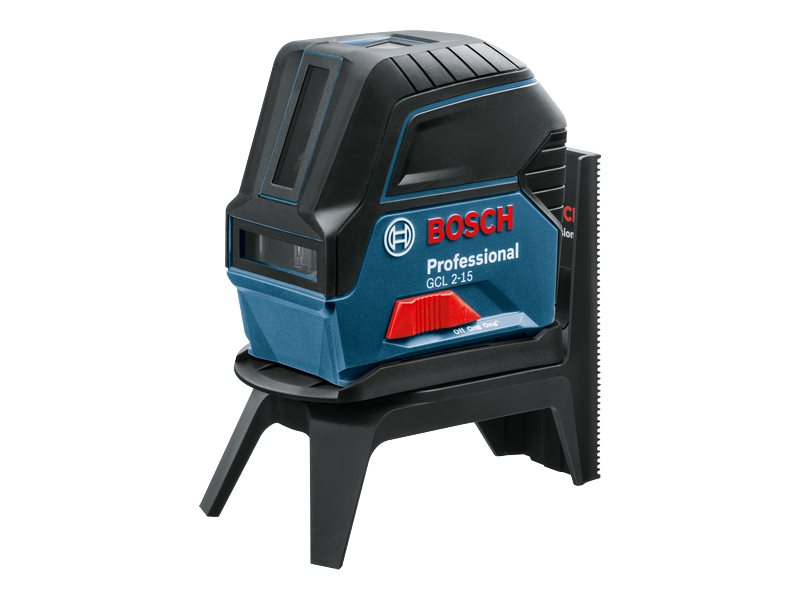 Bosch Kombilaser Gcl 2-15 Professional, 15 M, 0,3 Mm/M, 4°, Rot, 650 Nm (<1 Mw), Bezugs-/Punktpegel