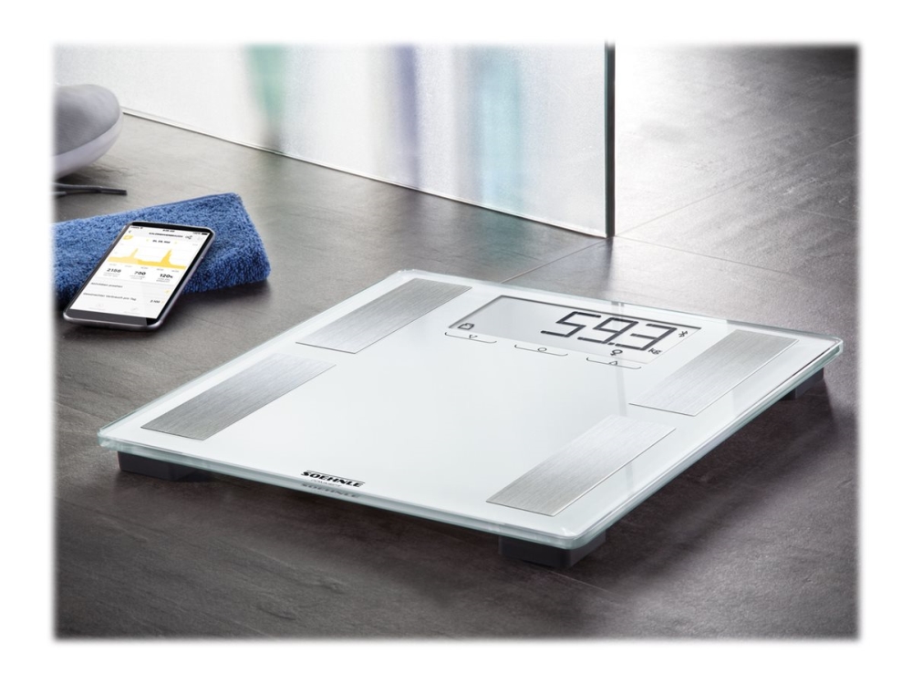 Soehnle Shape Sense Connect 100 - Badrumsvåg | Hälsa - Personlig vård - Badrumsvågar | GameStuff