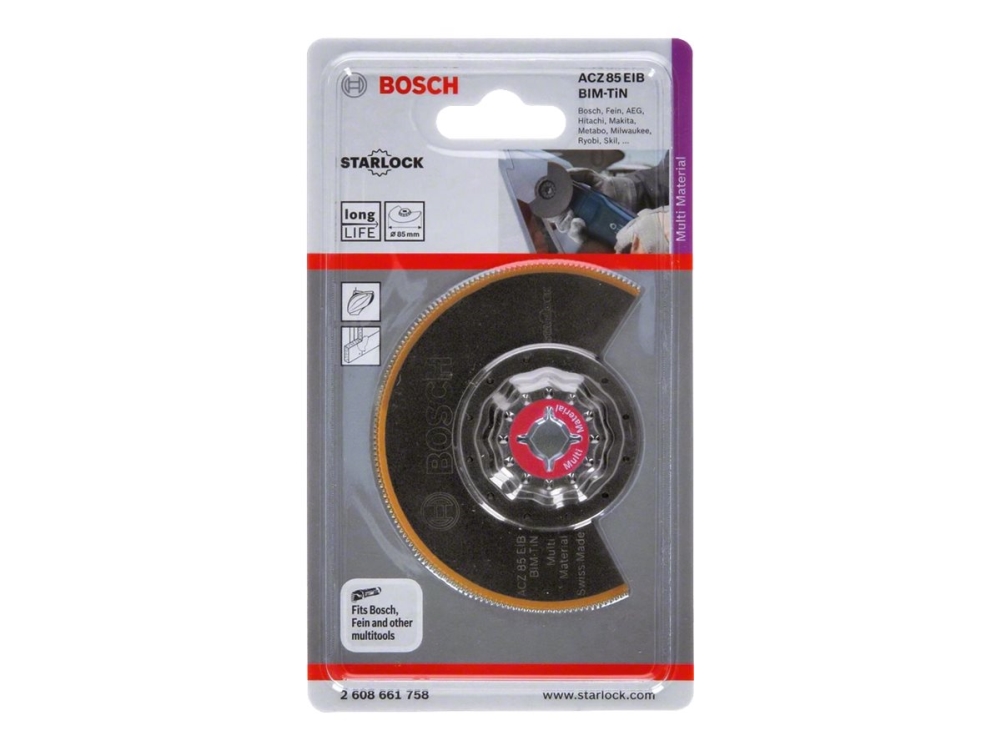 Bosch SAVKLINGE ACZ85EIB RUND 85MM BIM-TIN