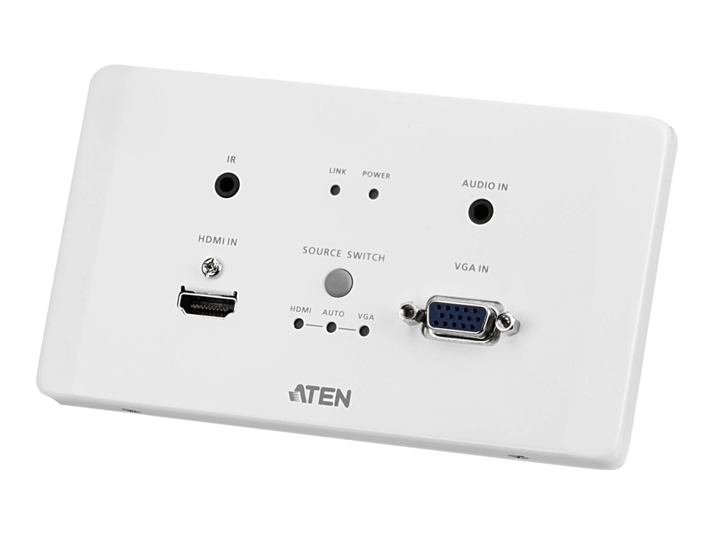 Aten Vancryst Ve2812aeut Video Audio Infrarød Seriel Forlænger Sender Hdbaset Til 100