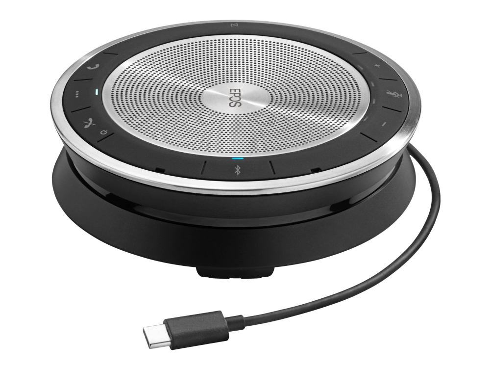 EPOS EXPAND SP 30 - Smart højttalertelefon - Bluetooth - trådløs - sort, sølv - Certified for Skype for Business