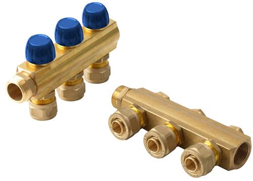 WAVIN 3/4x1vejs Tigris fordelerrørssæt inkl.20x2 | VVS Artiklar - Uppvärmning - Golvvärme | GameStuff