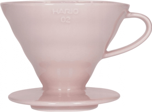 Keraminis kavos lašintuvas Hario V60-02 Baltas