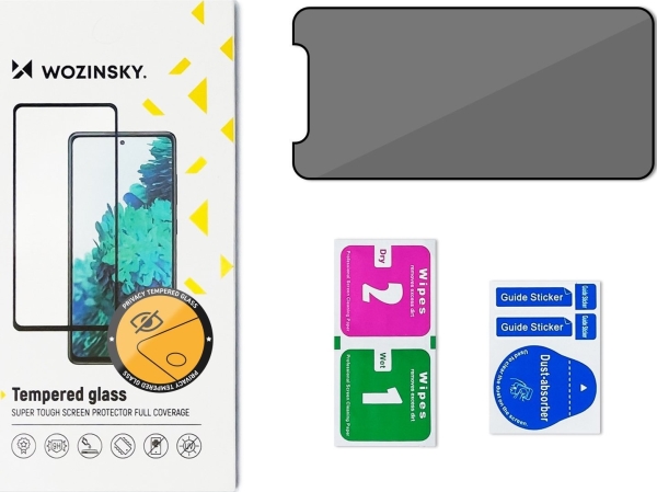 Wozinsky Wozinsky Privacy Glass Hærdet Glas Til Iphone 14 Pro Max Med Anti Spy Privacy Filter