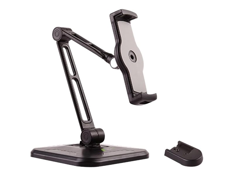 Techly Np Extensible Support - Monteringssæt (Vægmontering, Holder Til Skrivebord, Justerbar Monteringsarm) - For Tablet - Plastik, Aluminium, Stål -