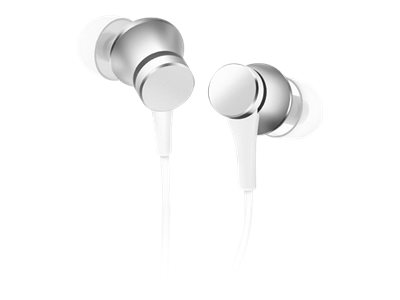 Xiaomi Mi In-Ear Headphones Basic, Kabelgebunden, 20 - 20000 Hz, Anrufe/Musik, 14 G, Kopfhörer, Silber, Weiß