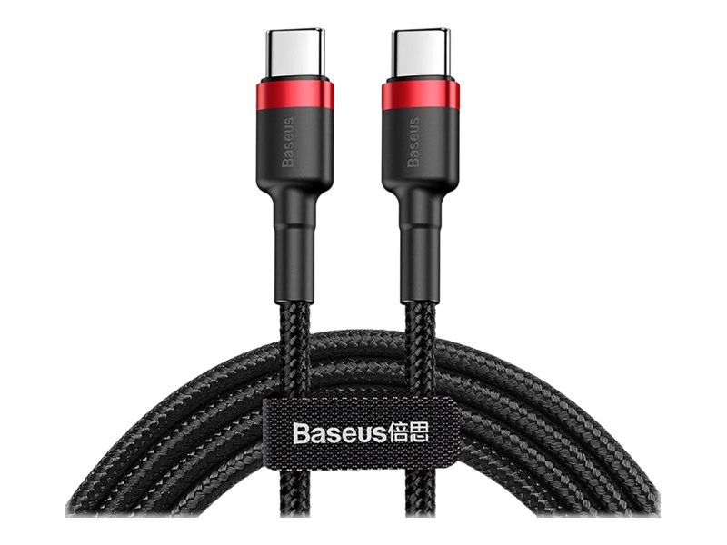 Baseus Catklf-G91, 1 M, Usb C, Usb C, 480 Mbit/S, Schwarz
