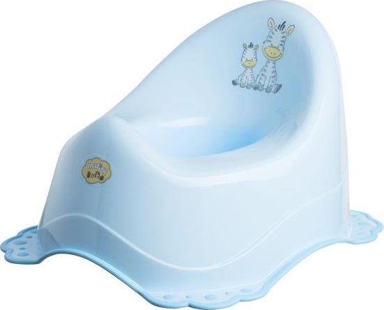 Tega Baby potte 2K Zebra blå/lyseblå.