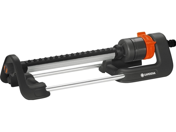 Gardena Aqua M, Schwingender Wassersprinkler, 250 M², Schwarz