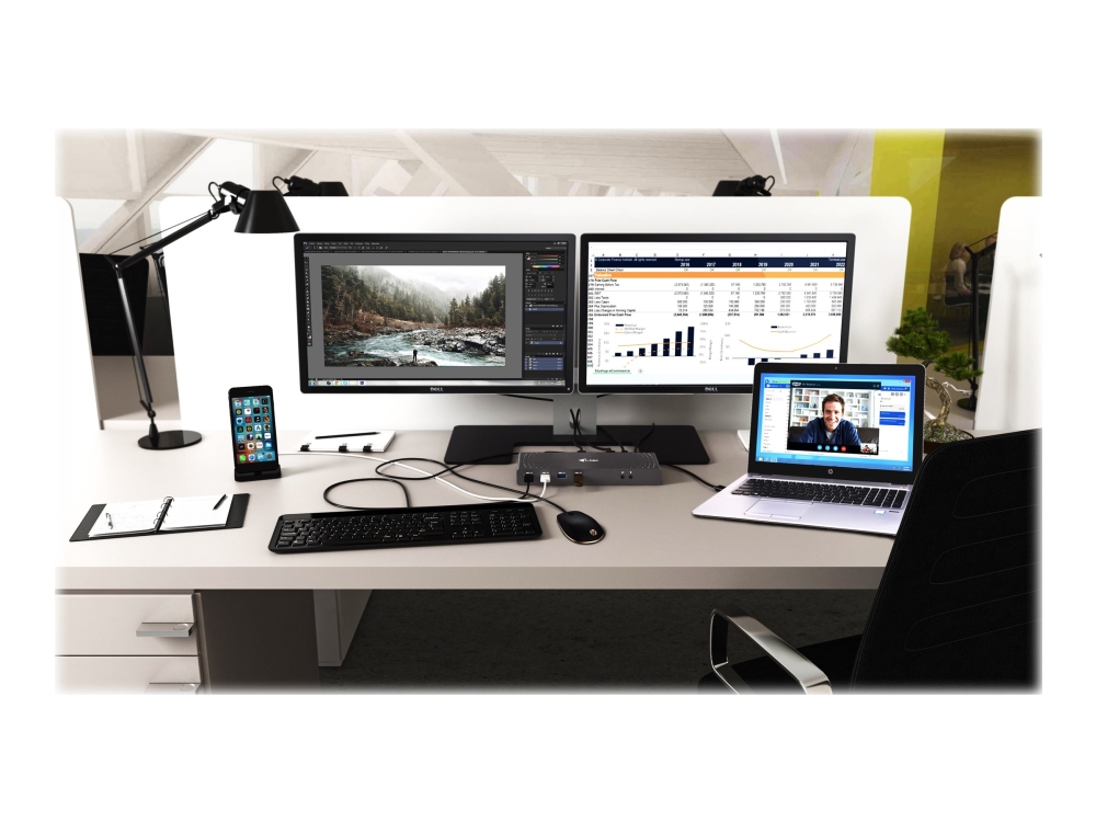 I-Tec Usb-C / Usb-A 3.0 4K Dual Video Docking Station - Dockingstation - Usb-C - 1Gbe - Europa