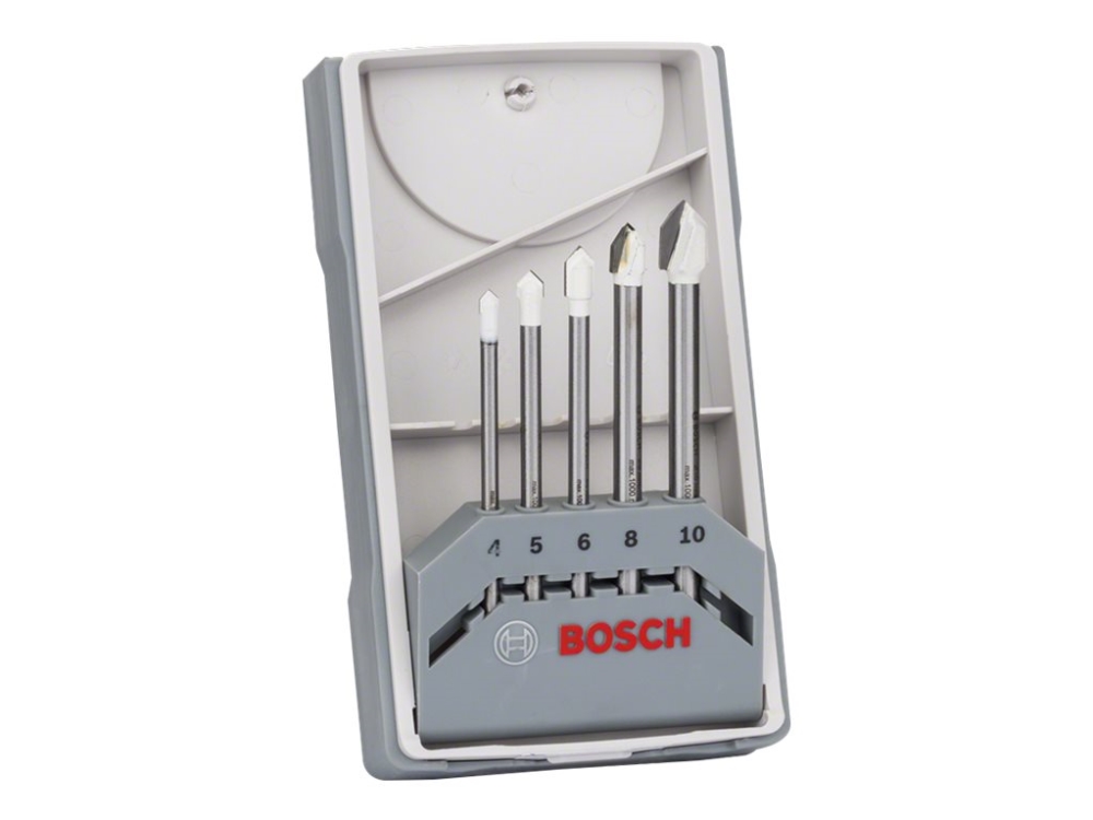 Bosch CYL-9 - Borrsats - för glas, kakel, keramik, porslin - 5 delar | Elverktyg - Tillbehör - Diverse Borr | GameStuff
