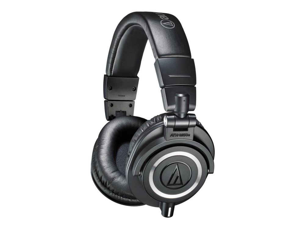 Audio-Technica Ath M50x - M Series - Hovedtelefoner - Fuld Størrelse - Kablet - 3,5 Mm Jackstik